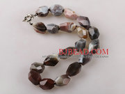 $6.62 for faceted Brazil agate necklace at www.bjbead.com